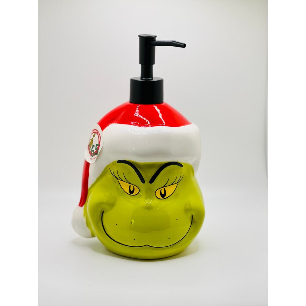 New Dr Seuss How the Grinch Stole Christmas Grinch Soap Dispenser - Picture 2 of 3